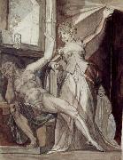 Kriemhild and Gunther, Henry Fuseli